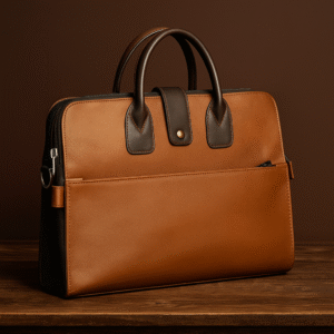 Pure Leather Office Bag for gadgets or documents
