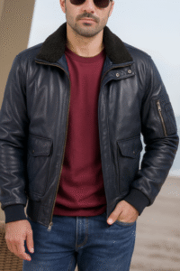 How is SQUADRON - NAVY BLUE jackets