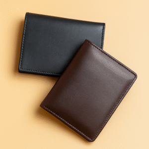 Trifold Executive Cow Leather Wallet for men